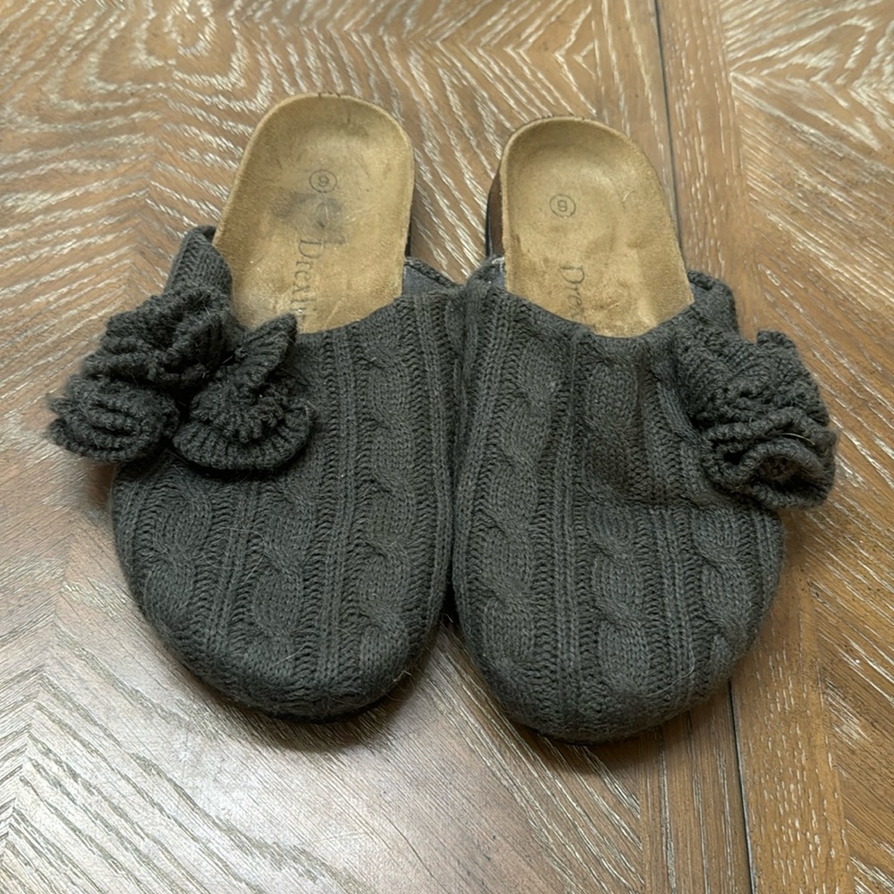 Drexlite Gray Sweater material tater shoes, 9